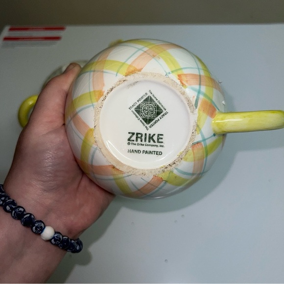 Tracy Porter 3 Piece Tea Pot/ Cup/lid, All For One Individual Tea Serving - Picture 1 of 4